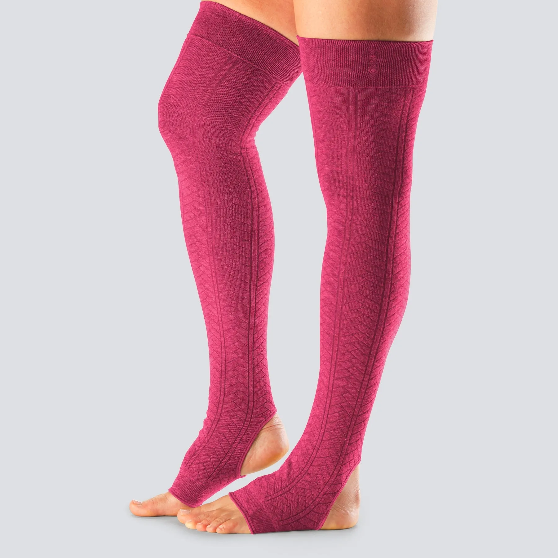 Toe sox Open Heel Leg Warmer