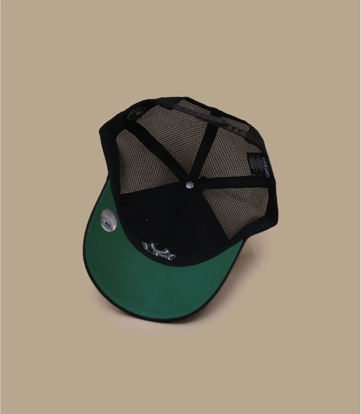 Trucker ny noir - MVP trucker NY all black 47 Brand : Headict
